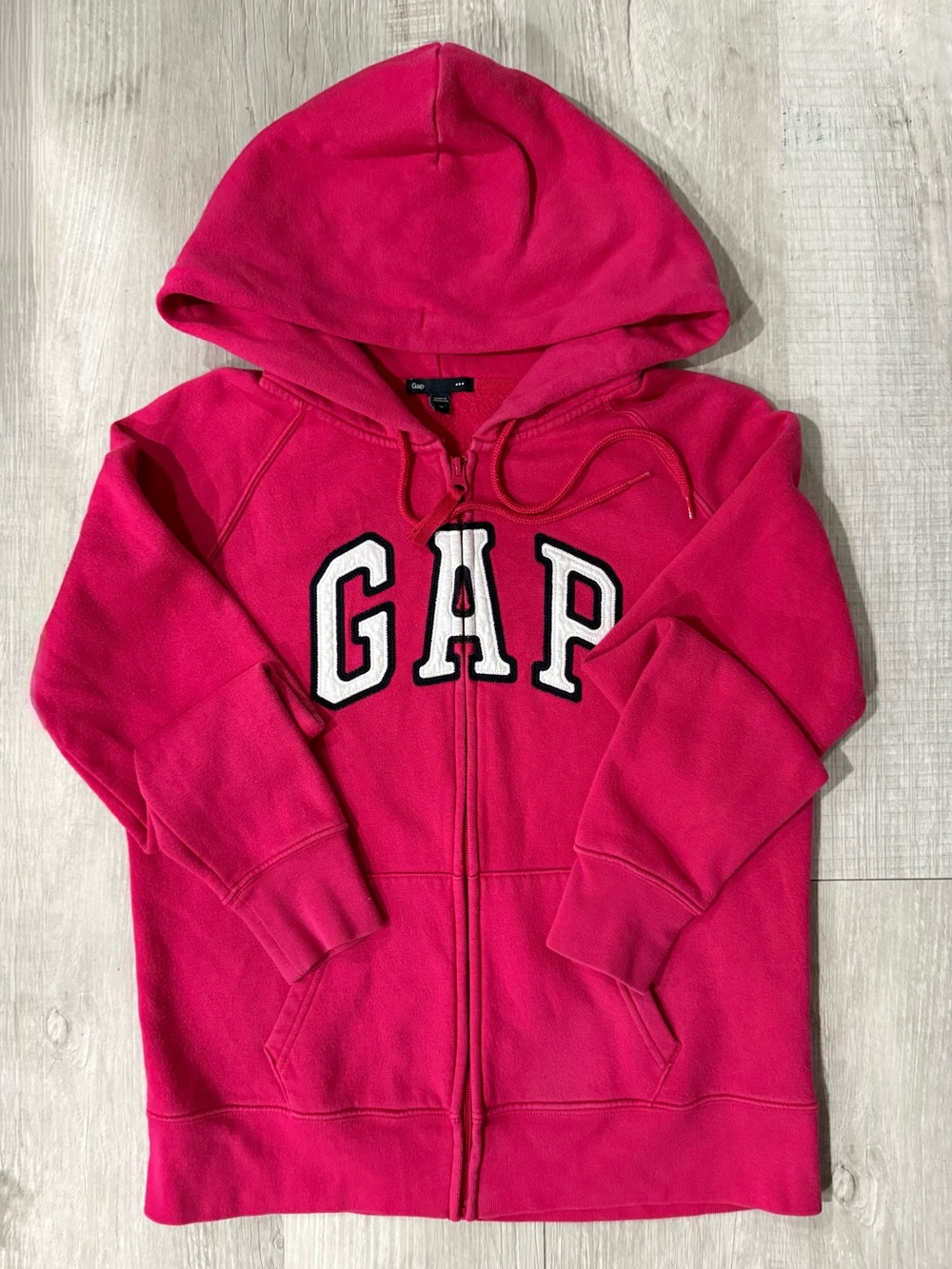GAP Hot Pink Full-Zip Hoodie with Logo